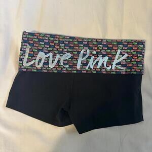 Y2K PINK Victoria Secret YOGA SHORTIE SHORTS